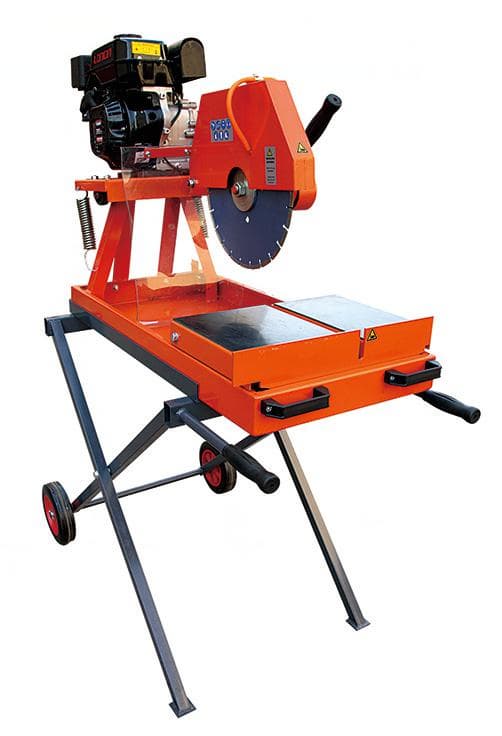 ZJ350 electric brick saw for pavers and cutting the bricks